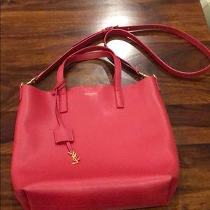 Saint Laurent Toy Leather Tote Bag